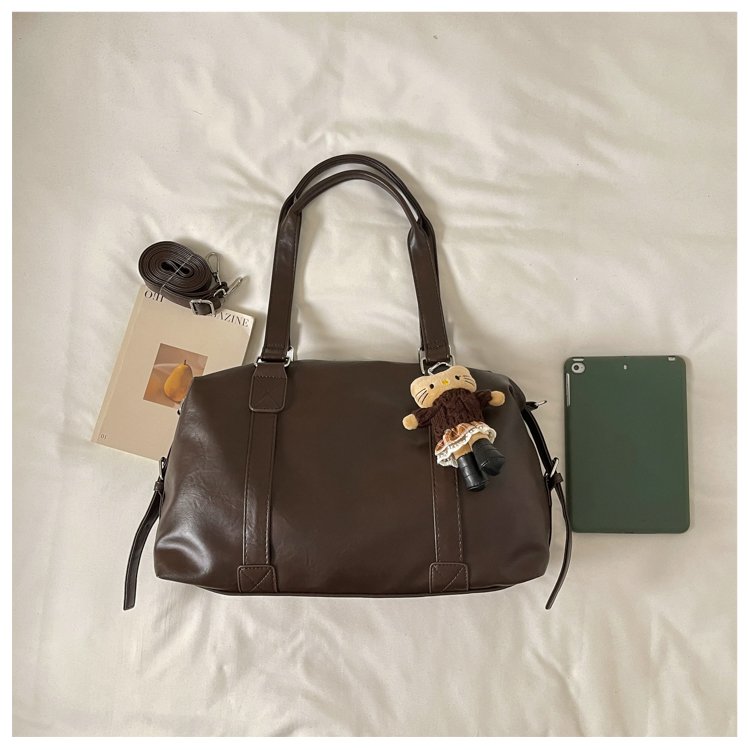 Women's Timeless PU Leather Crossbody Bag with Zipper detail 16