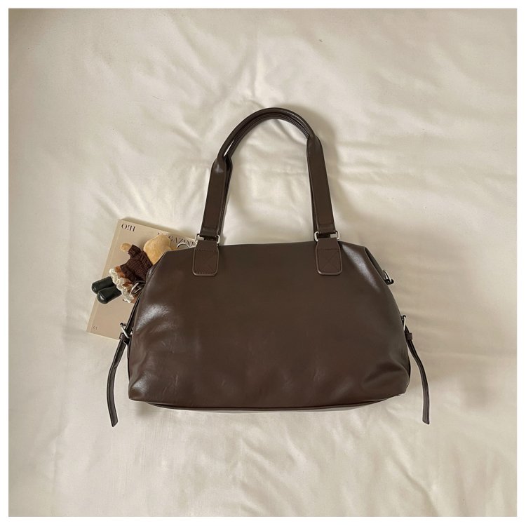 Women's Timeless PU Leather Crossbody Bag with Zipper detail 18