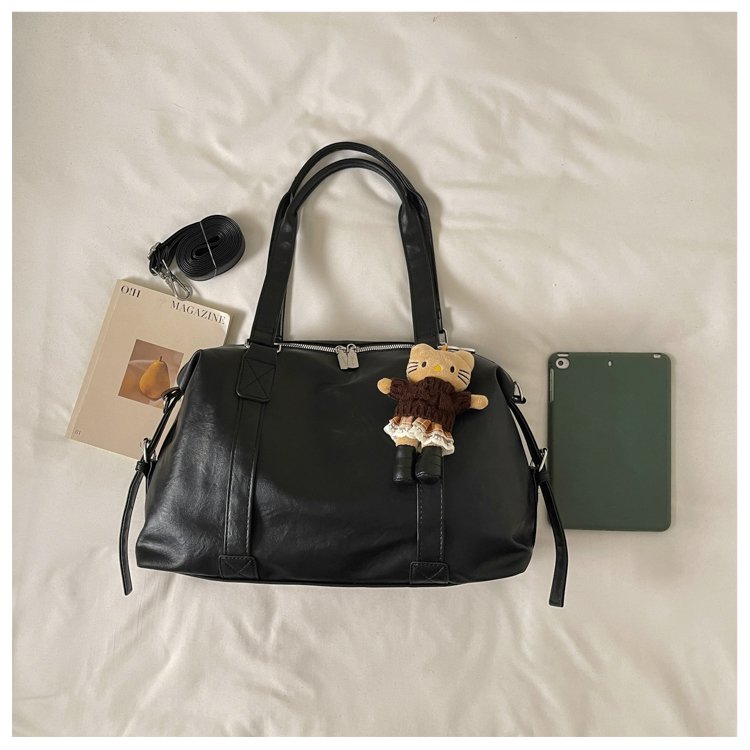 Women's Timeless PU Leather Crossbody Bag with Zipper detail 22