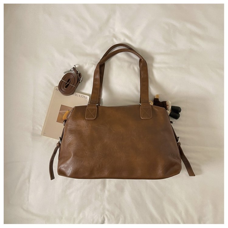 Women's Timeless PU Leather Crossbody Bag with Zipper detail 26