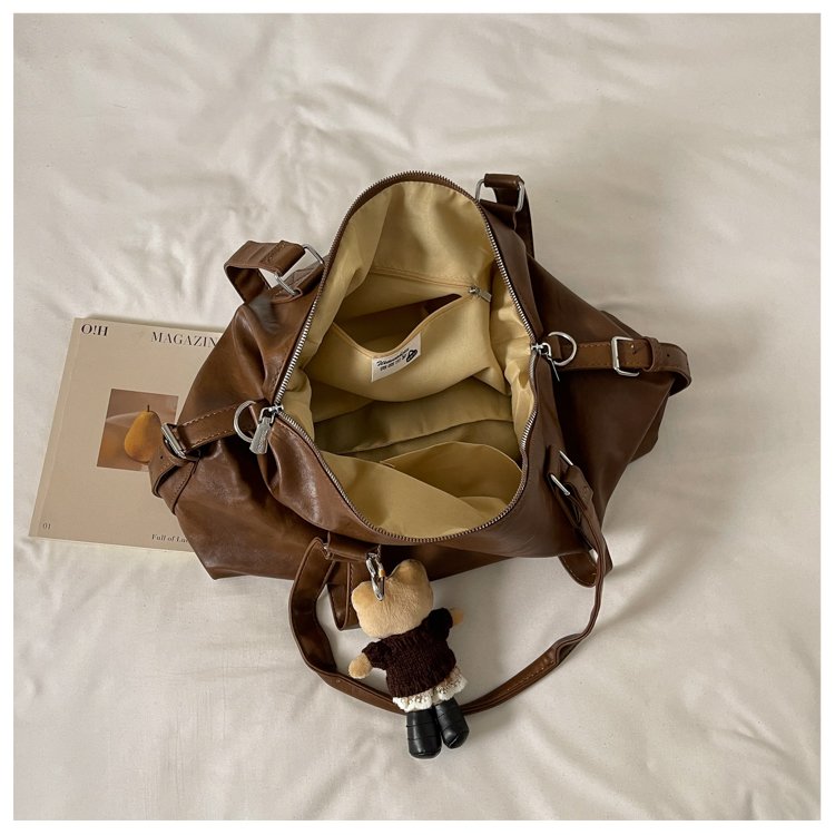 Women's Timeless PU Leather Crossbody Bag with Zipper detail 27