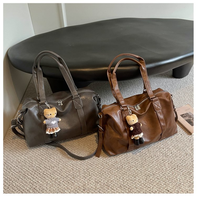 Women's Timeless PU Leather Crossbody Bag with Zipper detail 40