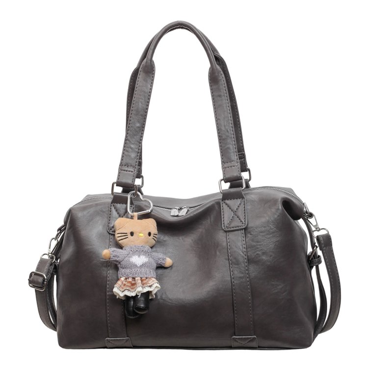 Women's Timeless PU Leather Crossbody Bag with Zipper view 7