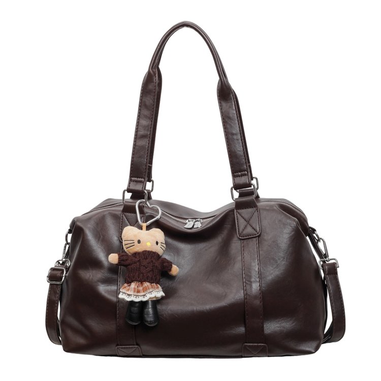 Women's Timeless PU Leather Crossbody Bag with Zipper view 9