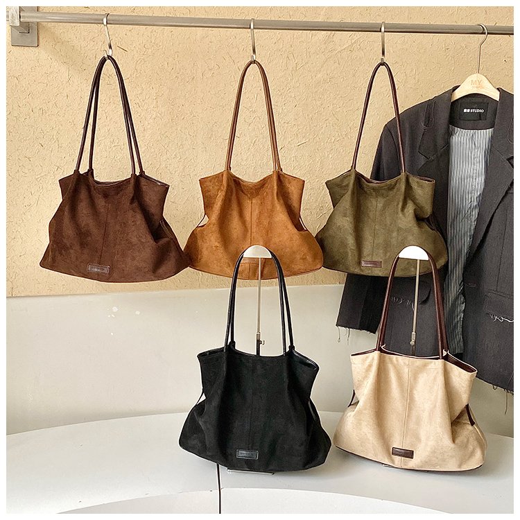 Women's Timeless PU Leather Tote Bag with Charm with Zipper detail 2