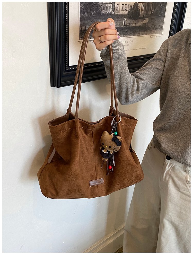 Women's Timeless PU Leather Tote Bag with Charm with Zipper detail 29