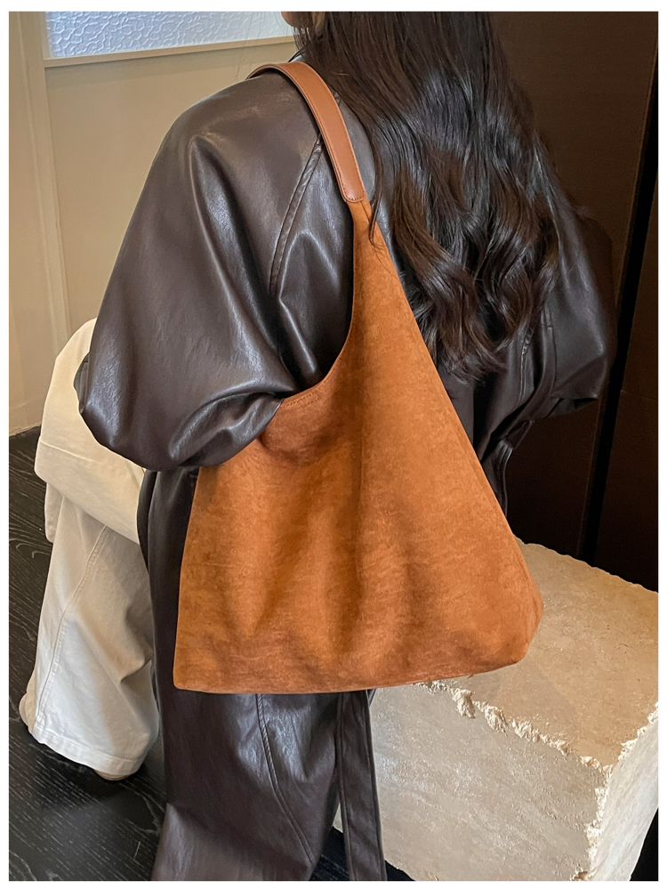 Fashion Striped PU Leather Shoulder Bag for Women detail 22