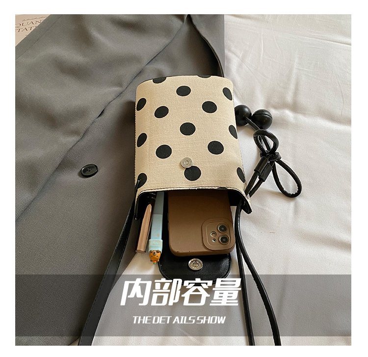 Women's PU Leather Woven Phone Bag detail 14