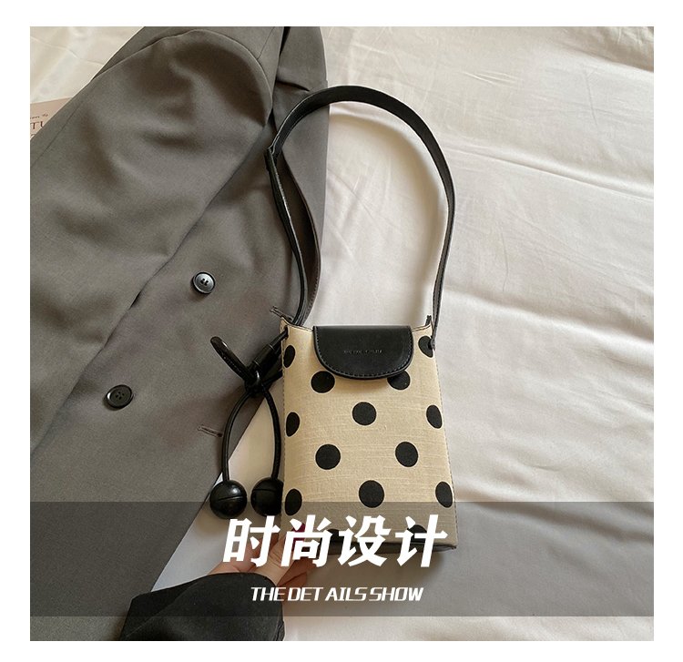Women's PU Leather Woven Phone Bag detail 15