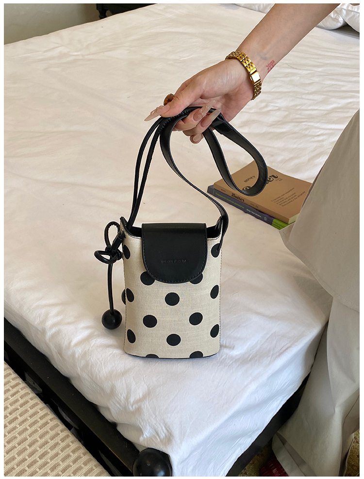 Women's PU Leather Woven Phone Bag detail 18