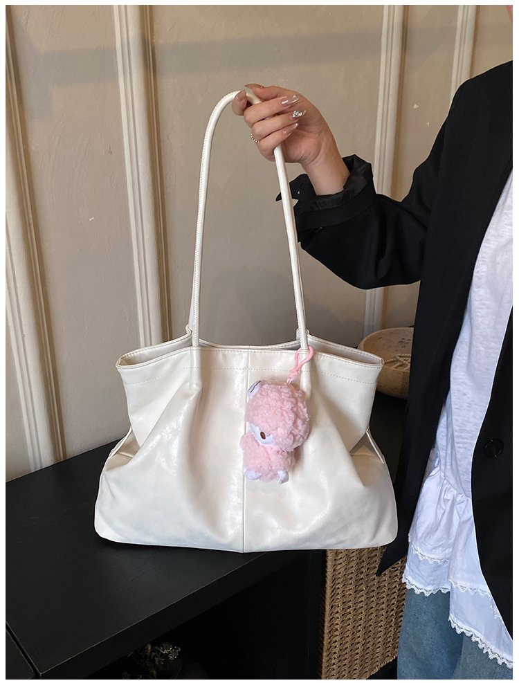 Women's PU Leather Zip Top Handle Handbag detail 18