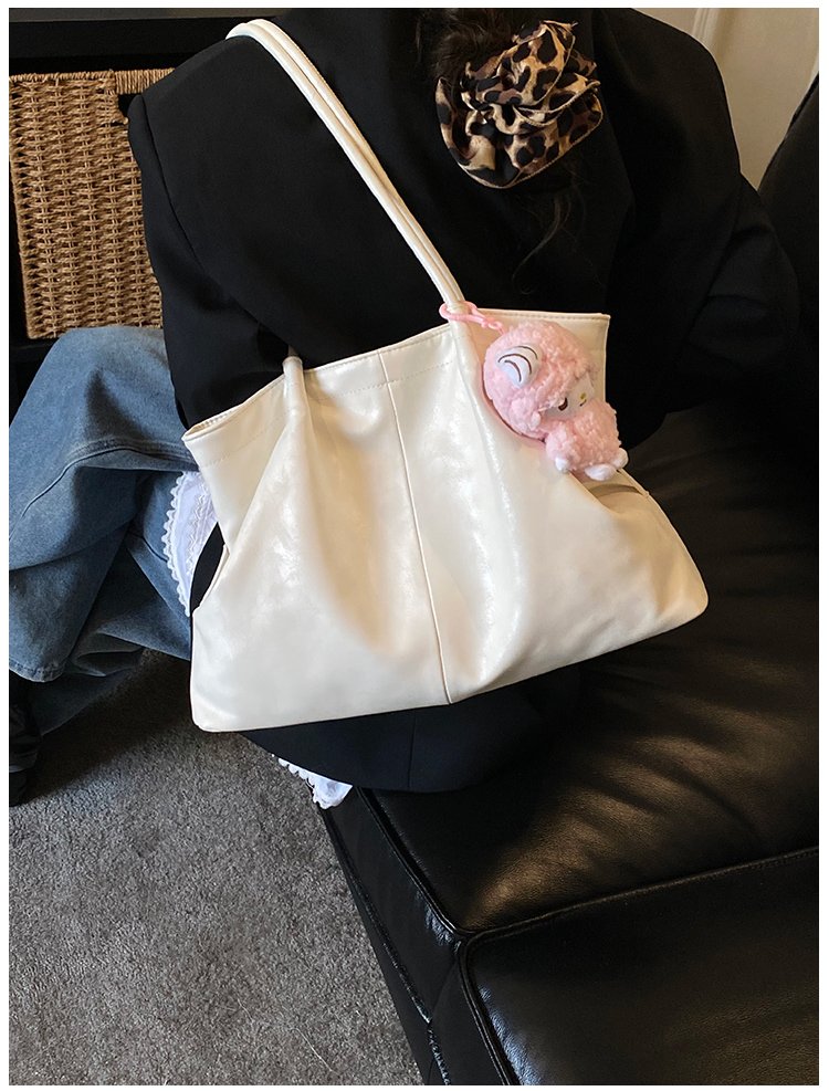 Women's PU Leather Zip Top Handle Handbag detail 37