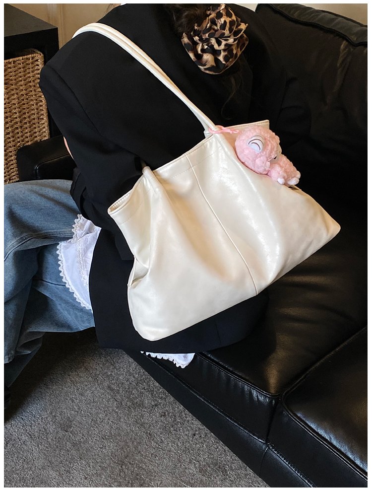 Women's PU Leather Zip Top Handle Handbag detail 38