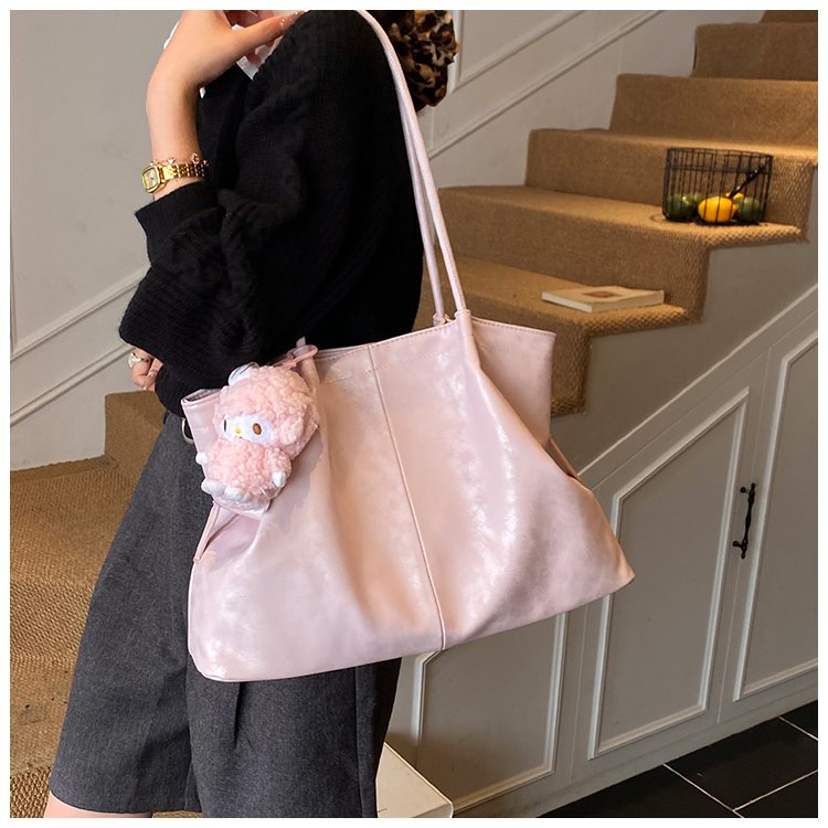Women's PU Leather Zip Top Handle Handbag detail 40