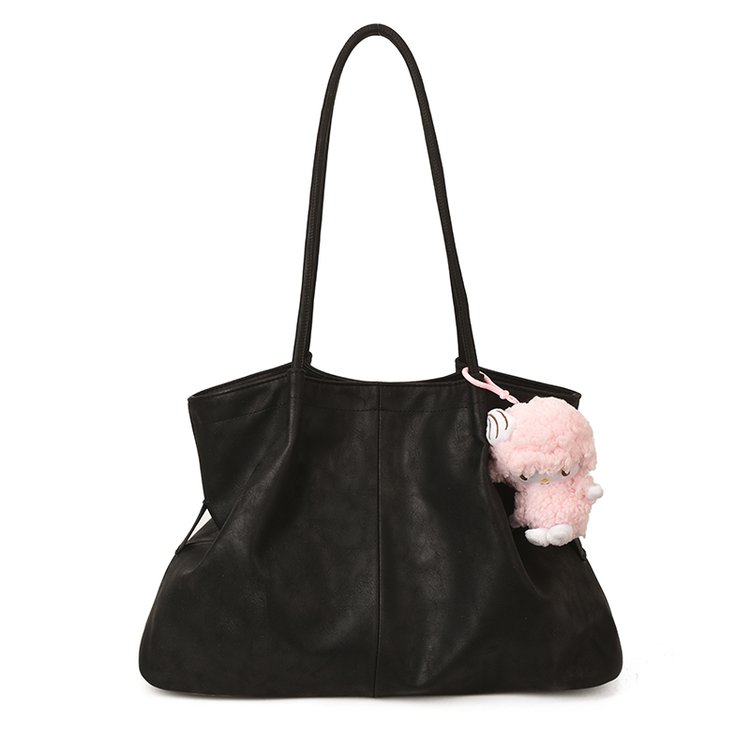 Women's PU Leather Zip Top Handle Handbag view 6