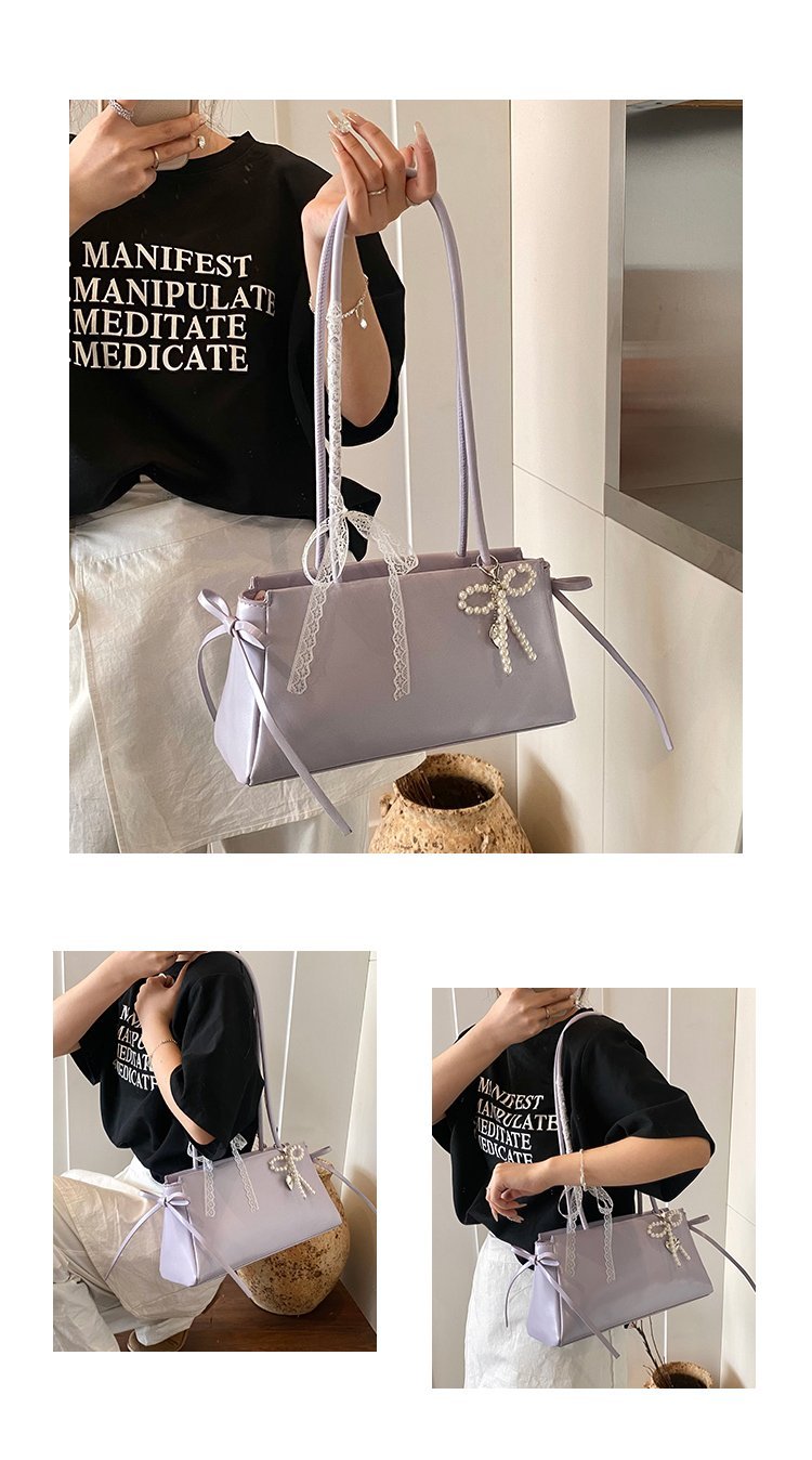 Women's PU Leather Zip Top Handle Shoulder Bag detail 9