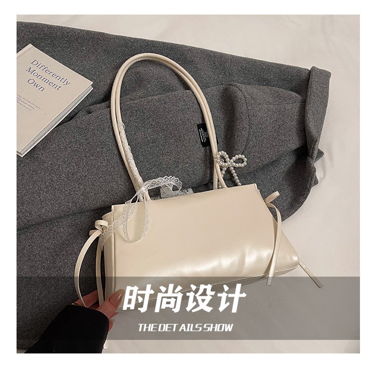 Women's PU Leather Zip Top Handle Shoulder Bag detail 13