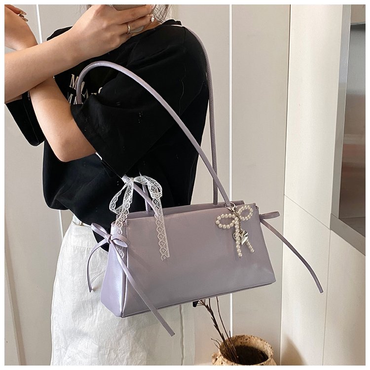 Women's PU Leather Zip Top Handle Shoulder Bag detail 21