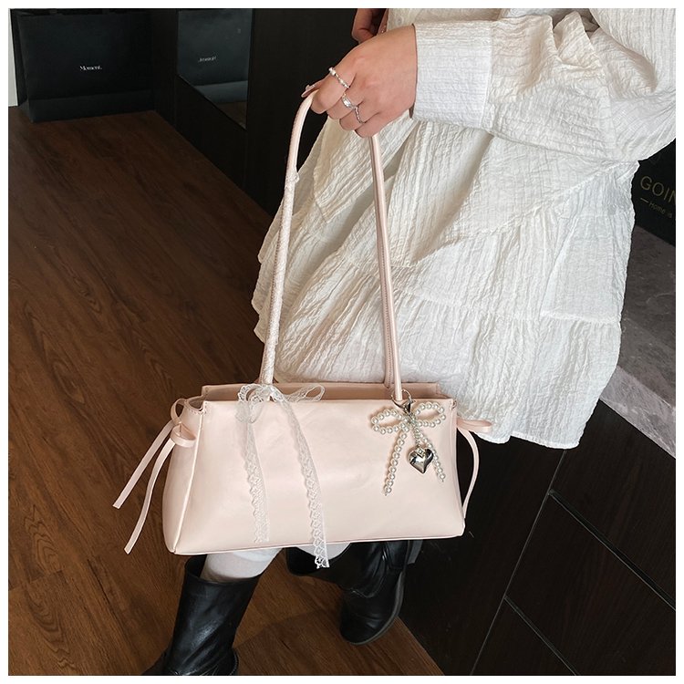 Women's PU Leather Zip Top Handle Shoulder Bag detail 26
