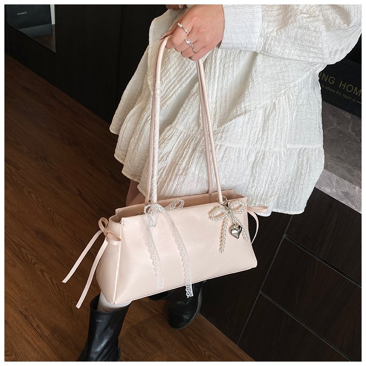 Women's PU Leather Zip Top Handle Shoulder Bag detail 27