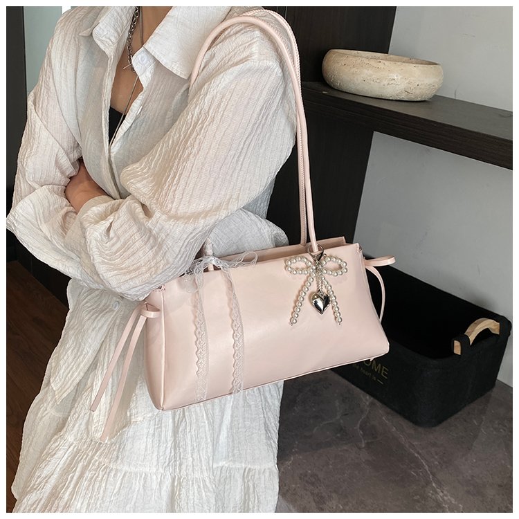 Women's PU Leather Zip Top Handle Shoulder Bag detail 28