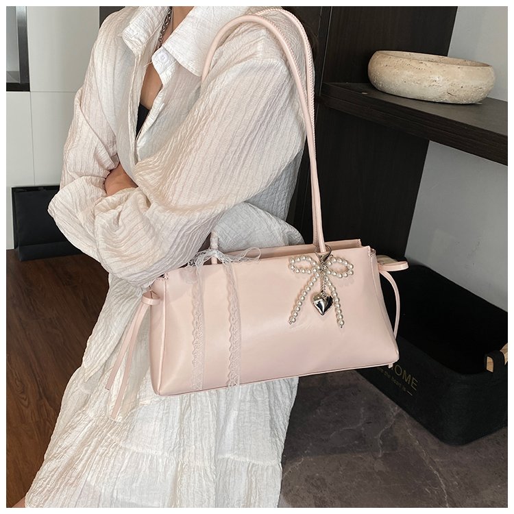 Women's PU Leather Zip Top Handle Shoulder Bag detail 29