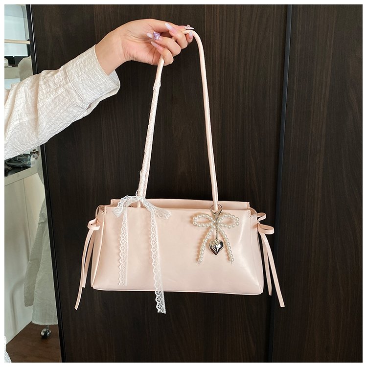 Women's PU Leather Zip Top Handle Shoulder Bag detail 38